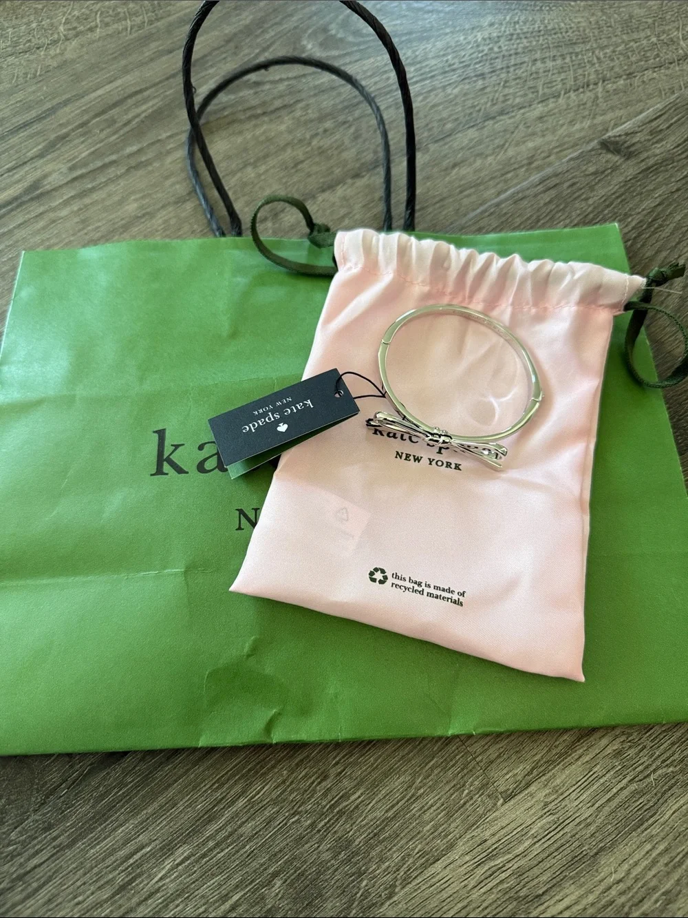 Kate Spade SKINNY MINI BOW BANGLE Bracelet - Picture 6 of 8